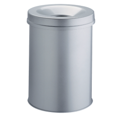 Corbeille à papier Vepa Bins anti-feu 15L 26cm gris