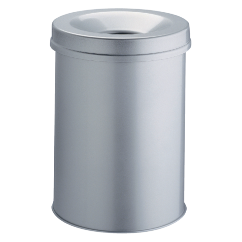 Corbeille à papier Vepa Bins anti-feu 15L 26cm gris