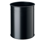 Corbeille à papier Durable 3304-1 15L ronde noir