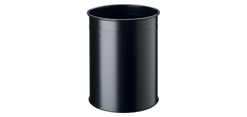 Corbeille à papier Durable 3304-1 15L ronde noir