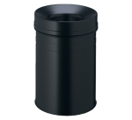 Fire-resistant waste paper basket Durable 3325-01 15 liters black