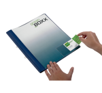 Durable Pocketfix Label Holder 75x18mm Adhesive 10 Pieces