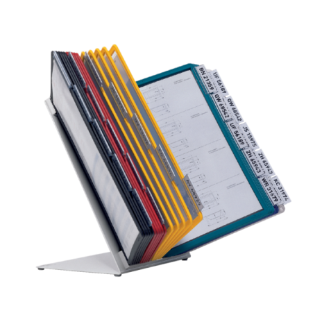 Bureaustandaard Durable Vario A4 met 30-tassen assorti