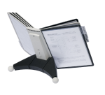 Durable Tabletop Desk 5632 Sherpa 10 Pockets Black/Grey