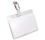Badge Durable 8106 avec pince paysage ouvert 60x90mm