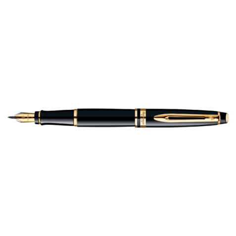 Vulpen Waterman Expert black lacquer GT medium