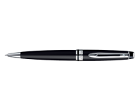 Stylo bille Waterman Expert Noir Laqué CT Medium