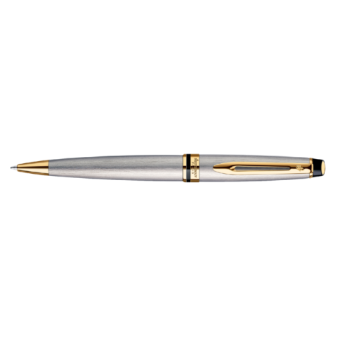 Stylo bille Waterman Expert Stainless Steel GT Medium