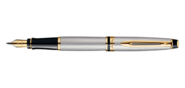 Waterman Expert Stainless Steel GT Medium Fountain Pen