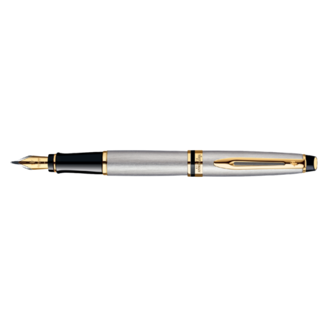 Vulpen Waterman Expert stainless steel GT medium