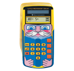 TI Little Professor Solar Calculator