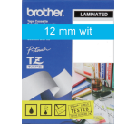 Labeltape Brother P-touch TZE-535 12mm wit op blauw