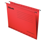 Esselte Classic Suspension File Folio V-Bottom 362x240mm Red