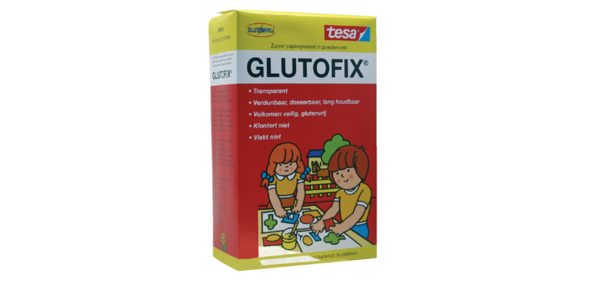 Powdered tesa® GLUTOFIX gluten-free and anti-allergic glue 500g