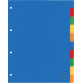 Intercalaires Kangaro 4 perf A410 10 onglets assorti PP