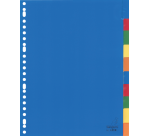 Kangaro A410FM Divider A4 23 holes 10 tabs + assorted PP window
