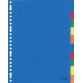 Intercalaire Kangaro A410FM A4 23 perforations 10 onglets + fenêtre PP assorti