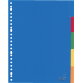 Intercalaire Kangaro A405FM A4 23 perforations 5 onglets + fenêtre PP assorti