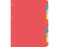 Tabbladen Kangaro 4-gaats PE410 10-delig assorti karton