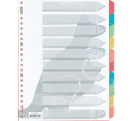 Intercalaire Kangaro PE405M A4 23 perforations 5 onglets carton assorti