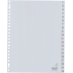 Intercalaire Kangaro G420CM A4 23 perforations numéro 1-20 PP gris
