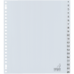 Intercalaire Kangaro G420CM-B A4 23 perforations numéro 1-20 Large PP