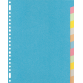 Intercalaire Kangaro RY412M A4 23 perforations 12 onglets carton assorti