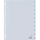 Intercalaire Kangaro G410CM 23 perforations numéro 1-10 PP gris