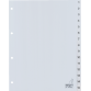 Intercalaire Kangaro G415C A4 4 perforations numéro 1-15 PP gris