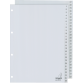 Intercalaire Kangaro G452C A4 4 perforations numéro 1-52 PP gris