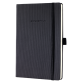 Notitieboek Sigel Conceptum Pure A5 194blz 80gr blanco zwart