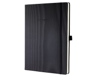 Notitieboek Sigel Conceptum Pure A4 lijn zwart