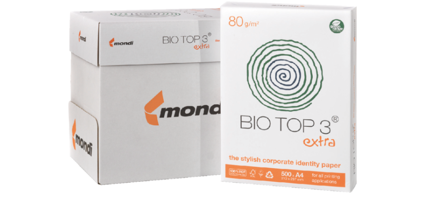 Kopieerpapier BioTop 3 A4 80gr naturel 500 vel