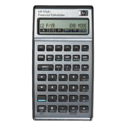 Calculatrice HP 17BII+ en néerlandais