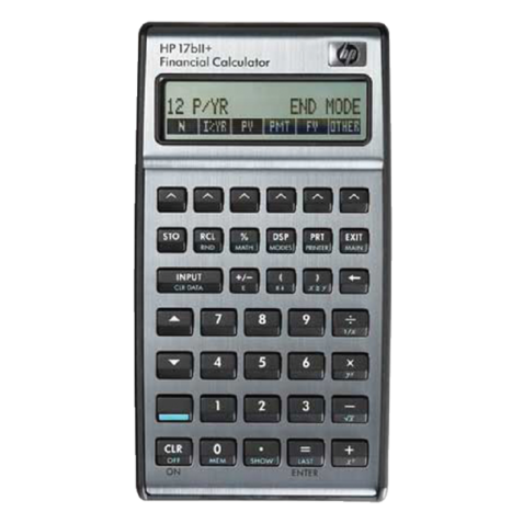 Calculatrice HP 17BII+ en néerlandais