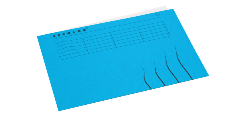 Secolor Shirt A4 100% Recycled Cardboard 250g Blue