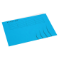 Chemise Secolor A4 100% carton recyclé 250g bleu