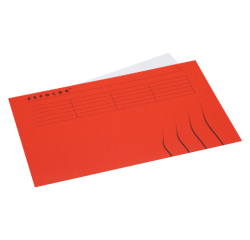 Secolor Folder Folio 100% Recycled Cardboard 250g Red