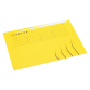Chemise Secolor A4 grand onglet 100% carton recyclé 250g jaune