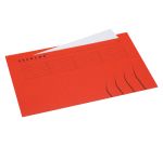 Chemise Secolor Folio grand onglet 100% carton recyclé 250g rouge