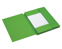 Chemise Secolor A4 3 rabats carton 100% recyclé 250g vert