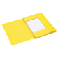Chemise Secolor A4 3 rabats 100% carton recyclé 250g jaune