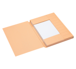 Chemise Secolor A4 3 rabats carton 100% recyclé 250g chamois