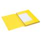 Chemise Secolor Folio 3 rabats 100% carton recyclé 250g jaune