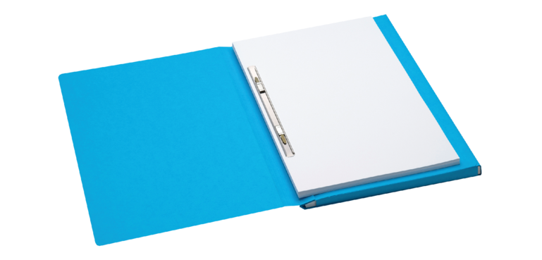 Secolor Folio File 100% recycled cardboard 250g blue