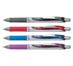 Pentel BL77 EnerGel Medium Red Gel Roller