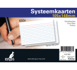 Systeemkaarten A6 105x148mm 100 stuks