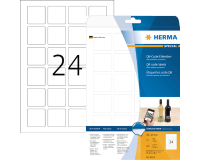 Etiquette HERMA code QR 9642 40x40mm blanc 600 pièces