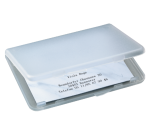 Porte-cartes de visite Sigel VA140 15 cartes plastique transparent