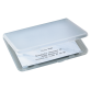 Porte-cartes de visite Sigel VA140 15 cartes plastique transparent